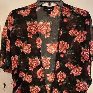 Floral rose blouse